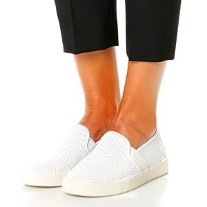 Us 6 / Vince  Perforated Leather Blair Sneaker